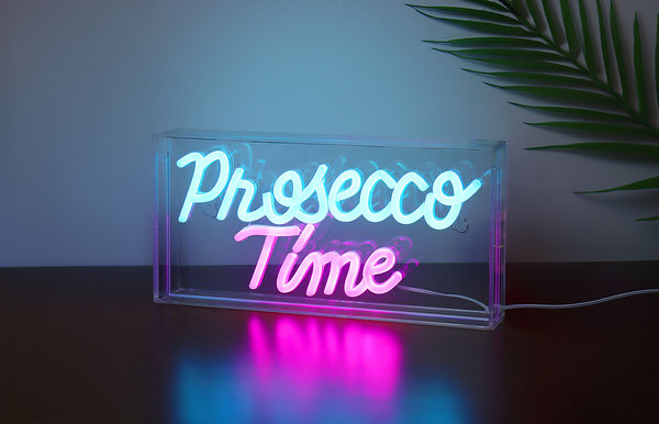 LED-Tischleuchte Prosecco Time - Acrylglas - 1-flammig