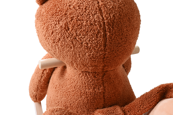 Schaukeltier Bär - Braun - Polyester - 61 x 34 x 50 cm
