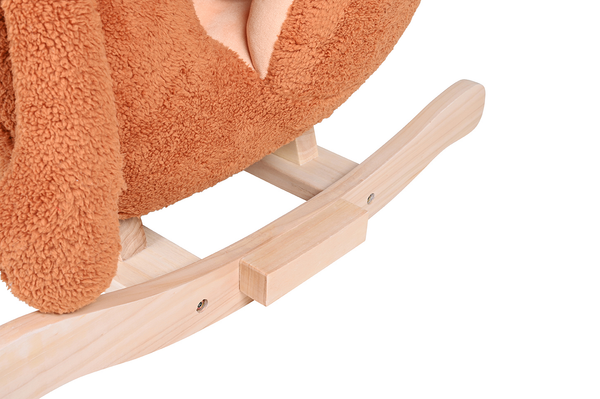 Schaukeltier Bär - Braun - Polyester - 61 x 34 x 50 cm