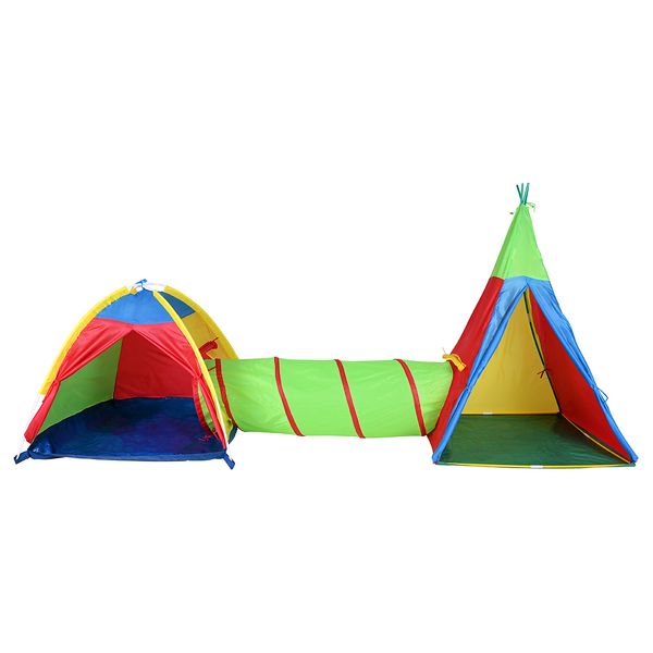 Zeltstadt Zenovia Typ A - Grün - Polyester - 360 x 110 x 144 cm