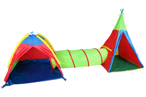 Zeltstadt Zenovia Typ A - Grün - Polyester - 360 x 110 x 144 cm