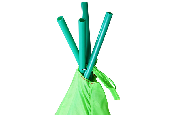Zeltstadt Zenovia Typ A - Grün - Polyester - 360 x 110 x 144 cm