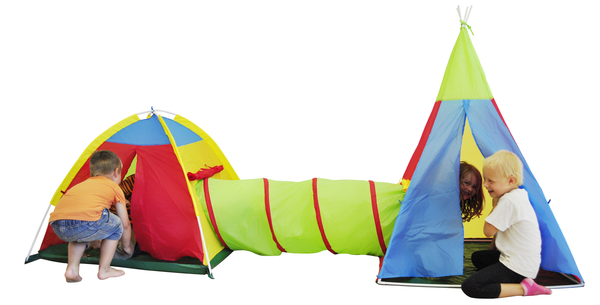 Zeltstadt Zenovia Typ A - Grün - Polyester - 360 x 110 x 144 cm