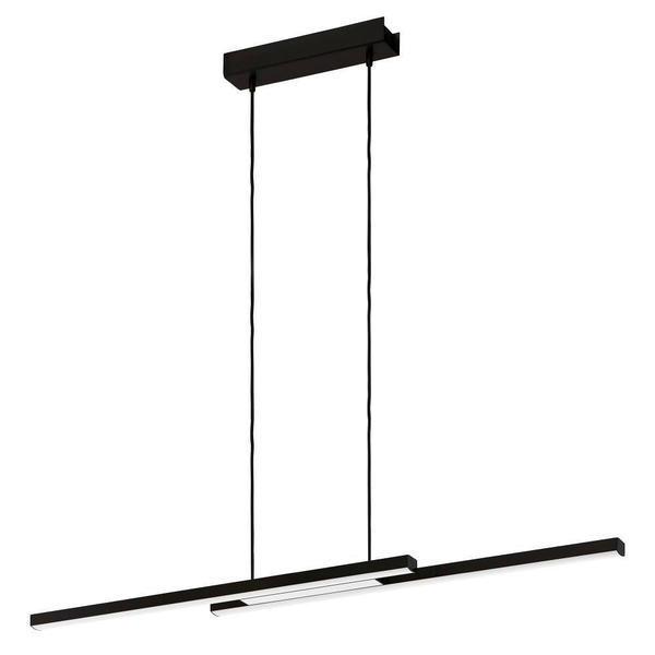 LED-Pendelleuchte Fraioli - Polycarbonat / Aluminium - 2-flammig