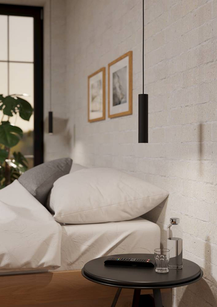 LED-Pendelleuchte Almudaina - Stahl - 1-flammig