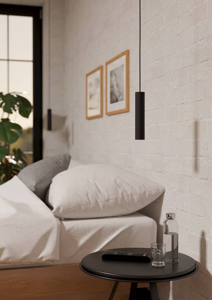 LED-Pendelleuchte Almudaina - Stahl - 1-flammig