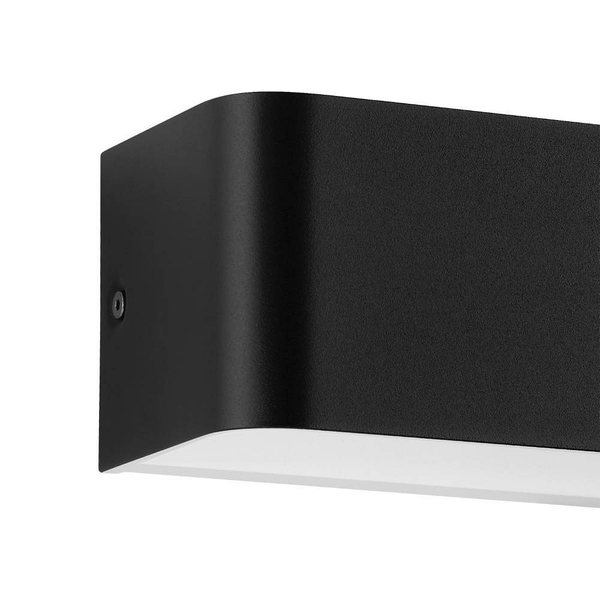 LED-Wandleuchte Sania Typ A - Kunststoff / Aluminium - 1-flammig - Breite: 37 cm
