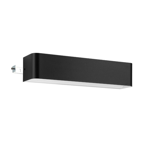 LED-Wandleuchte Sania Typ A - Kunststoff / Aluminium - 1-flammig - Breite: 37 cm