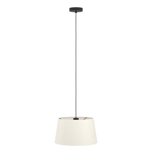 Pendelleuchte Febres Typ B - Mischgewebe / Stahl - 1-flammig