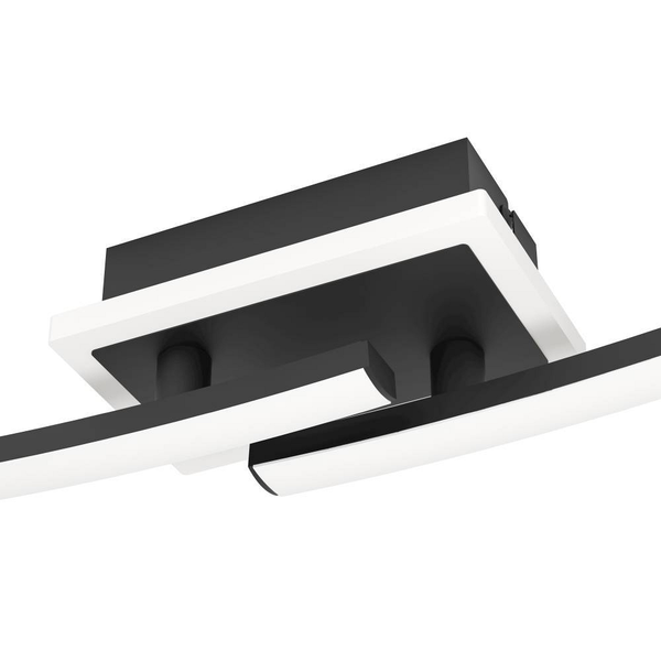 LED-Deckenleuchte Lungolago Typ A - Polycarbonat / Stahl - 1-flammig