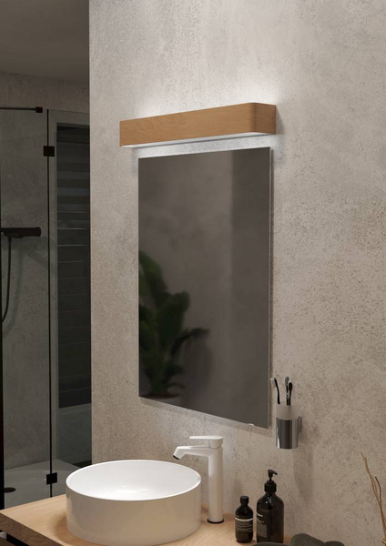 LED-Wandleuchte Sania Typ B - Polycarbonat / Stahl - 1-flammig