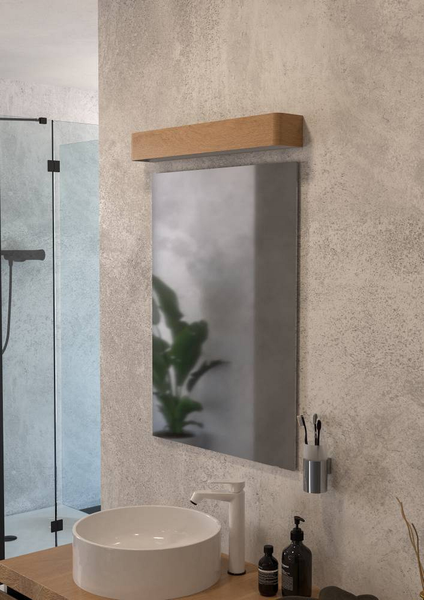 LED-Wandleuchte Sania Typ B - Polycarbonat / Stahl - 1-flammig