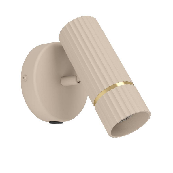 LED-Wandleuchte Caminia - Stahl - 1-flammig