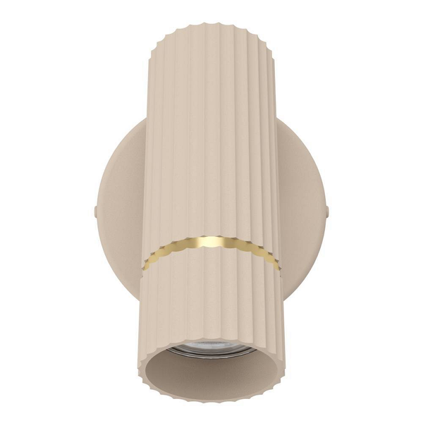 LED-Wandleuchte Caminia - Stahl - 1-flammig