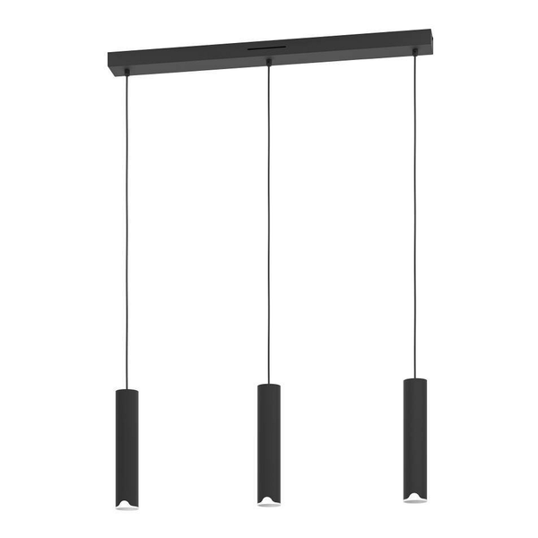 LED-Pendelleuchte Balamorta Typ B - Polycarbonat / Stahl - 3-flammig