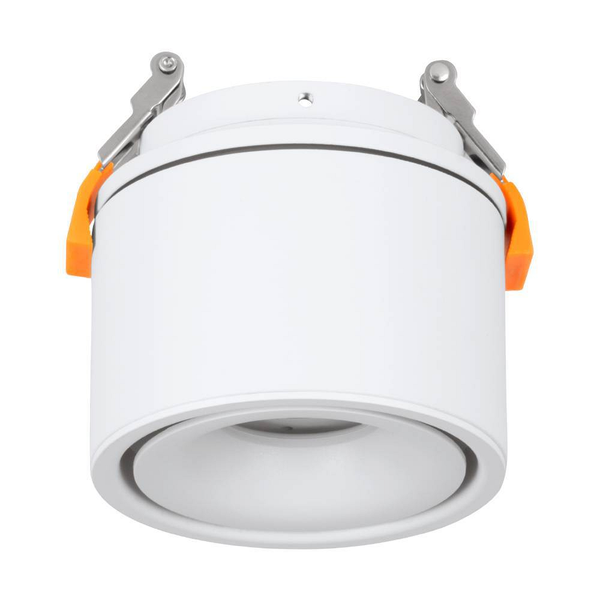 LED-Deckenleuchte Bohoyo - Polycarbonat / Aluminium - 1-flammig - Weiß