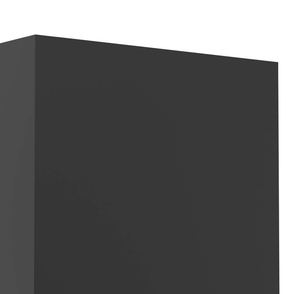 LED-Wandleuchte Valmontone - Aluminium - 2-flammig - Schwarz