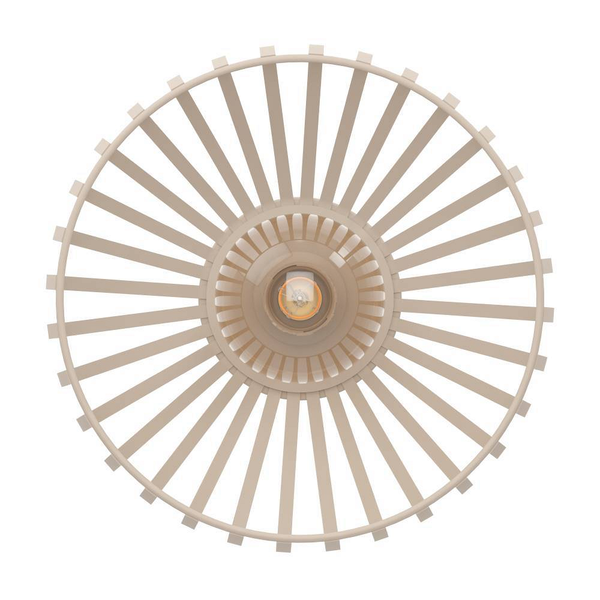 Deckenleuchte Mogano - Stahl - 1-flammig - Durchmesser: 28 cm