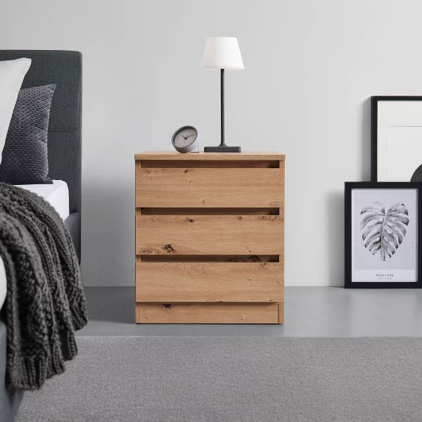Nachtkommode Maloca - Eiche Artisan Dekor