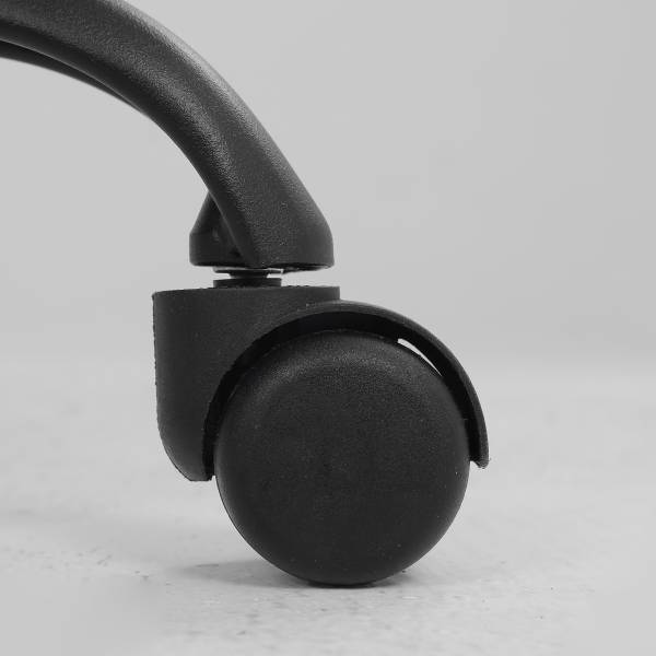 Bürodrehstuhl Tebuai - Webstoff / Metall - Grau / Schwarz