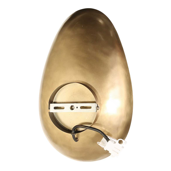 Wandleuchte Brassi - Messing - Aluminium - 24 x 36 x 13 cm