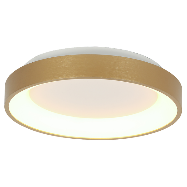 Deckenleuchte Ringlede - Gold - 28 x 28 cm