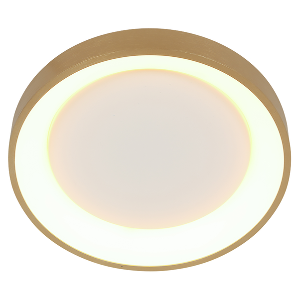 Deckenleuchte Ringlede - Gold - 28 x 28 cm