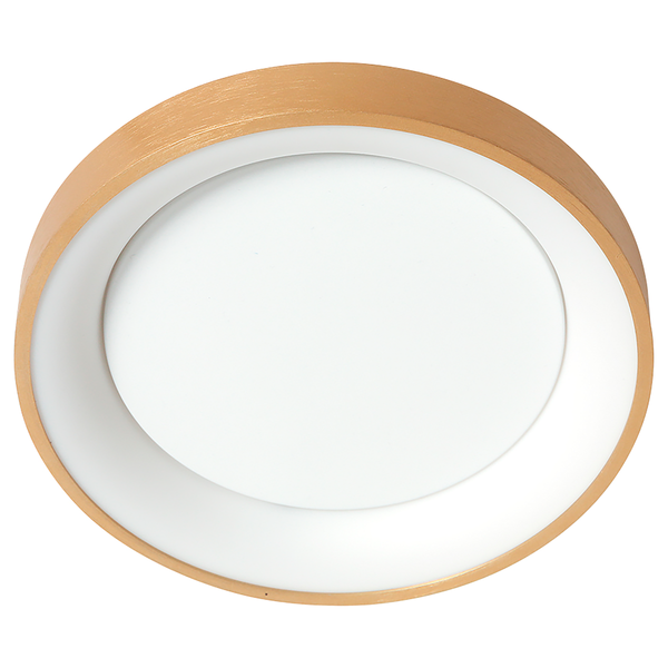 Deckenleuchte Ringlede - Gold - 28 x 28 cm