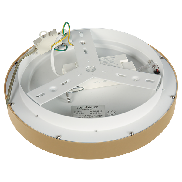 Deckenleuchte Ringlede - Gold - 28 x 28 cm