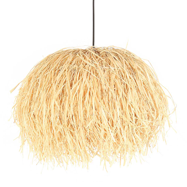 Pendelleuchte Grass - Beige - Pflanzenblatt - 53 x 150 x 53 cm