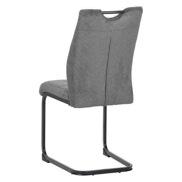 Freischwinger Konity 4er-Set - Grau