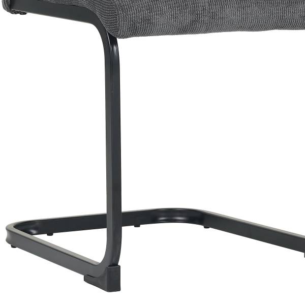 Freischwinger Konity 4er-Set - Grau