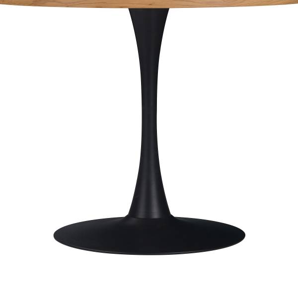 Esstisch PATAGE - Eiche Dekor - Durchmesser: 100 cm