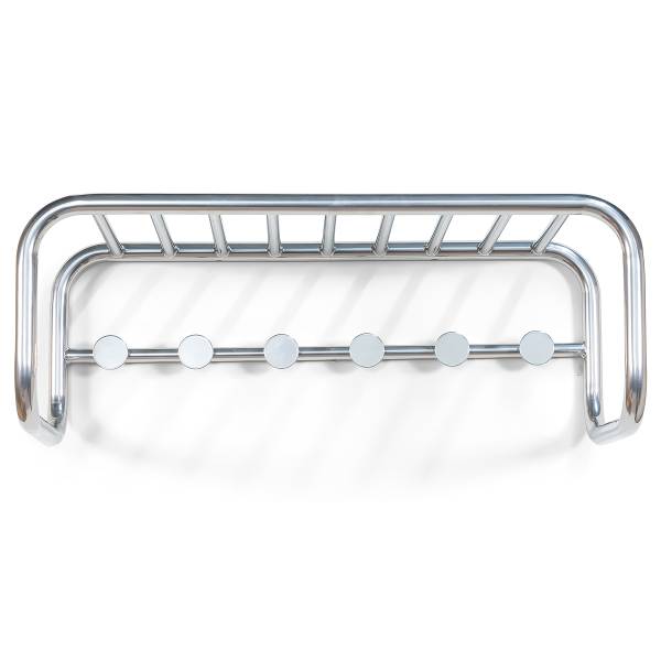 Wandgarderobe Coppin - Metall - Chrom