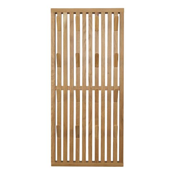 Massives Garderobenpaneel Lafoon - Eiche