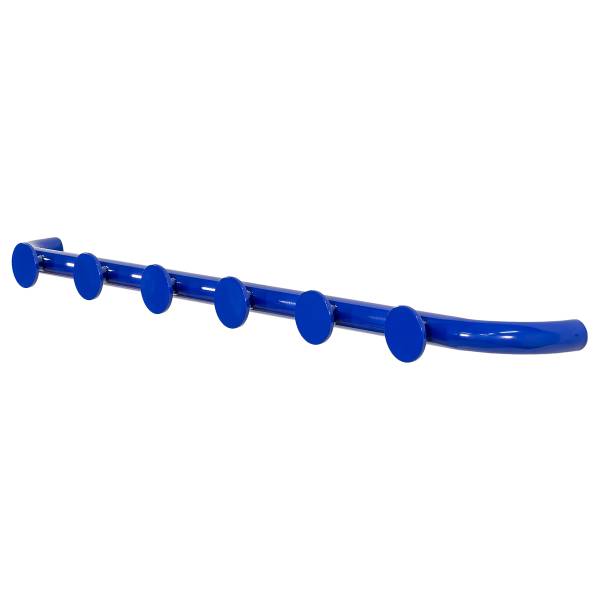 Garderobenleiste Retro - Metall - Blau