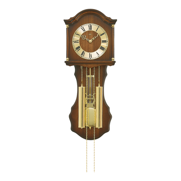 Wanduhr Duao Typ A - Multicolor - Messing - 27 x 66 x 11 cm