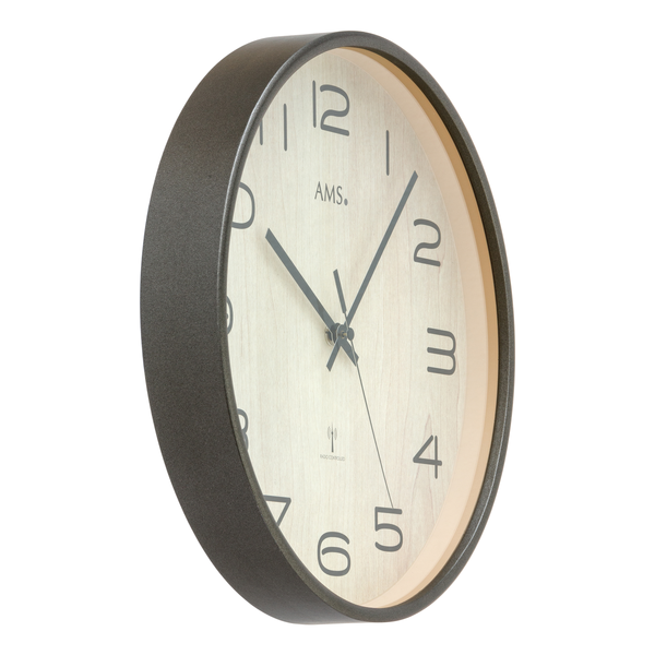 Funk-Wanduhr Coile - Multicolor - Klarglas - 32 x 32 x 5 cm