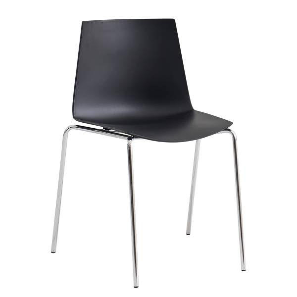 Esszimmerstuhl VESTAD 2er-Set - Schwarz