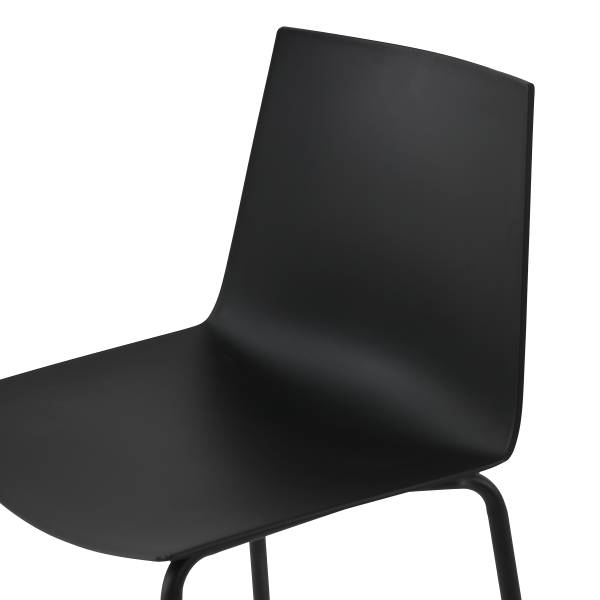 Barstuhl ALLEEN 2er-Set - Schwarz