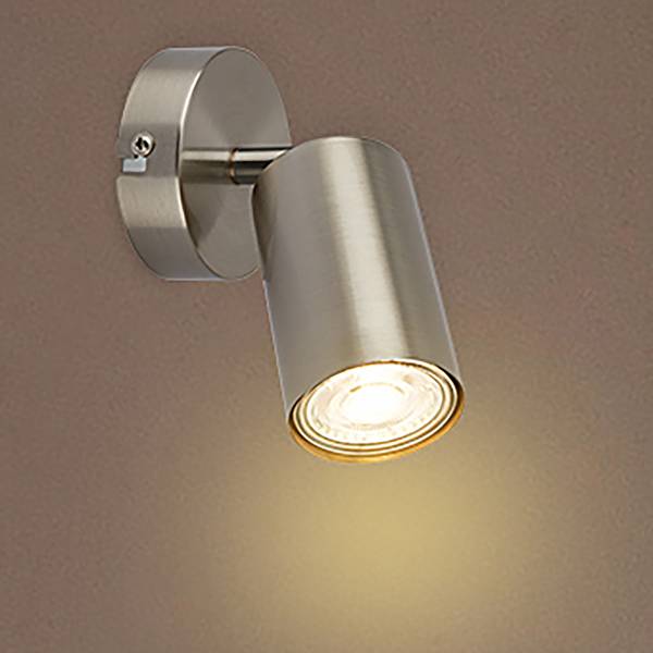 LED Wandleuchte Spot Tib - Silber
