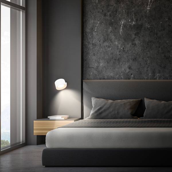 LED Akku Wandleuchte Tari - Weiß