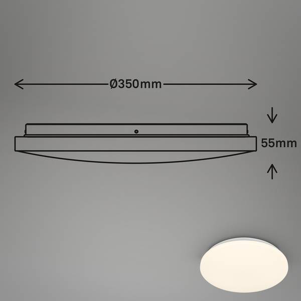 LED Deckenleuchte Walk - Durchmesser: 35 cm