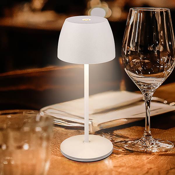 LED Akku Tischleuchte Serina Mini Typ B - Weiß