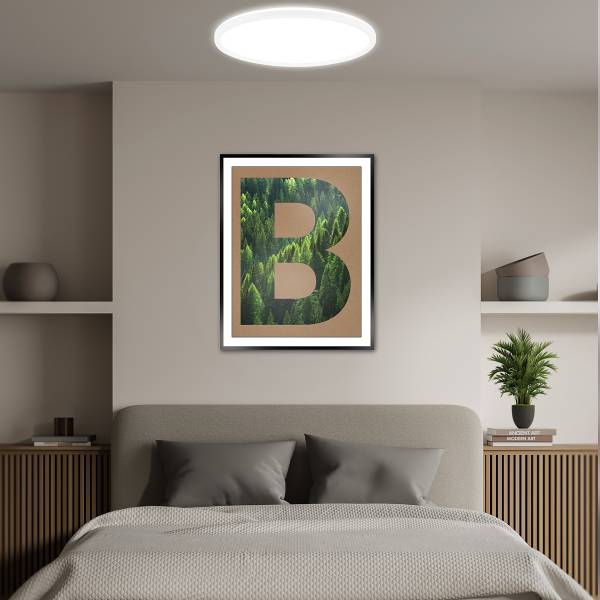 LED Deckenleuchte Tava Rund - Durchmesser: 42 cm