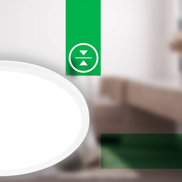 LED Deckenleuchte Tava Rund - Durchmesser: 42 cm