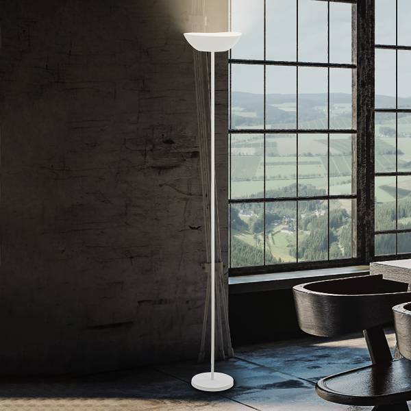 LED Deckenfluter Estate - Weiß