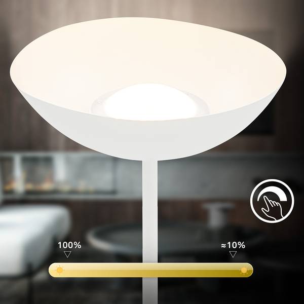 LED Deckenfluter Estate - Weiß