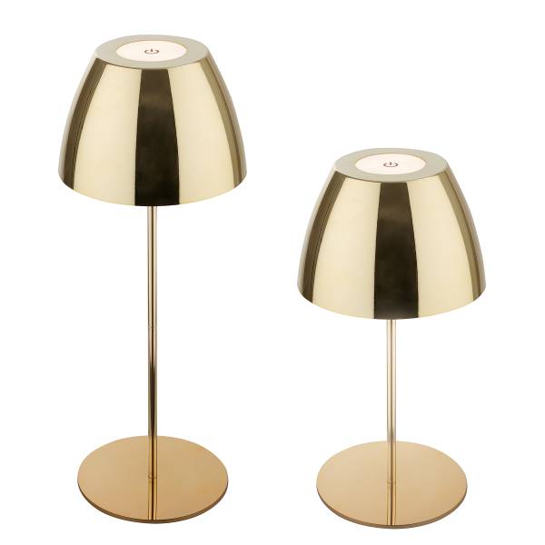 LED Akku Tischleuchte Serina - Gold