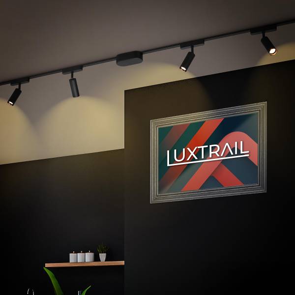 LED Schienensystem Luxtrail Starterset - Schwarz
